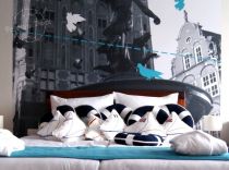 Yachts Pillows with Flag in Hanza Hotel